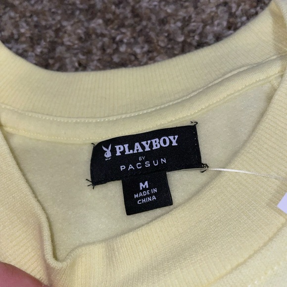 NWT-playboy cropped sweatshirt - Picture 7 of 7